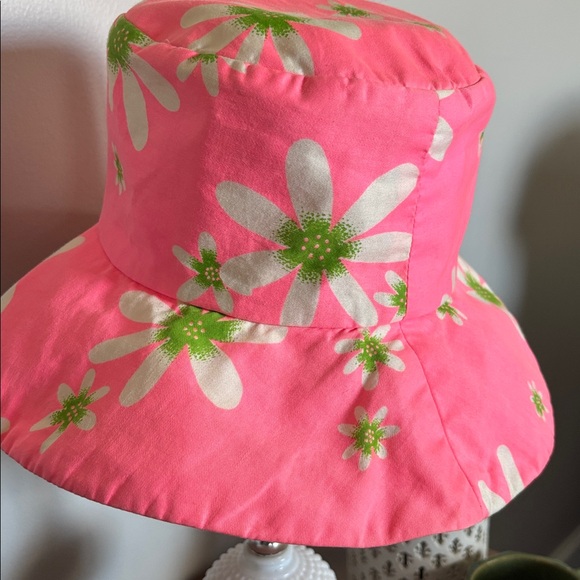 Vintage 1960s-1970s Floral Neiman Marcus floppy bucket hat RARE!! main image 4